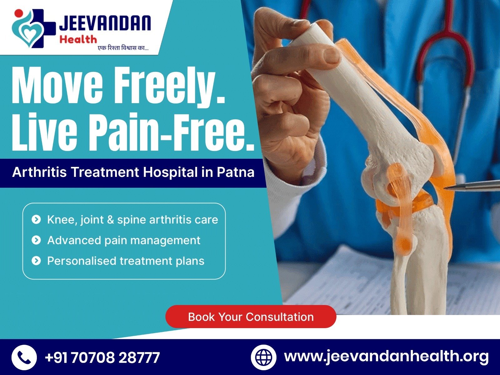 List of  5 Best Arthritis Doctors in Patna for Bone & Joint Care (2026)